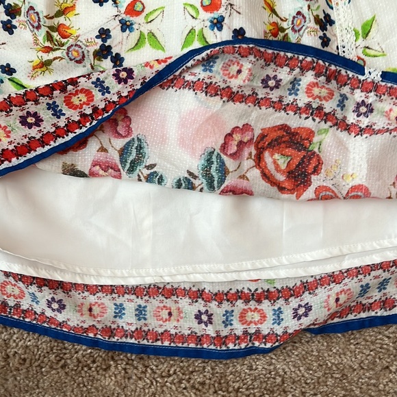 NWT Life Style Floral Skirt - Picture 5 of 6